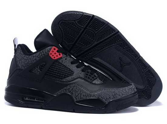 Air Jordan Retro 4 Black Pattern Coupon